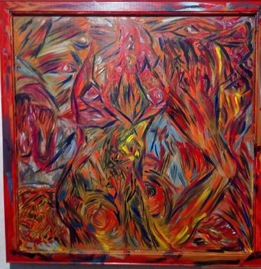 Print of Abstract Expressionism Erotic Paintings by Pavel Puzyr