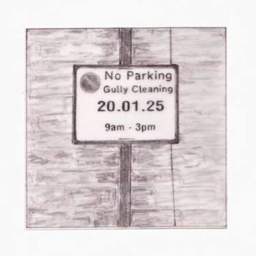 Original Black & White Still Life Drawing by Philip Jonathan