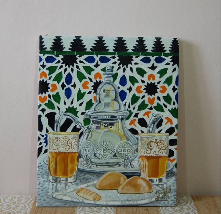 Original Kitchen Painting by naoufal ahocal