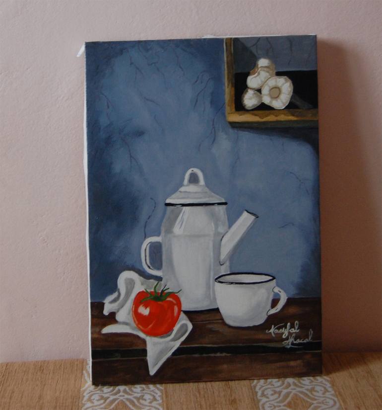 Original Still Life Painting by naoufal ahocal