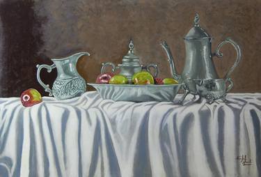 Original Realism Cuisine Paintings by naoufal ahocal