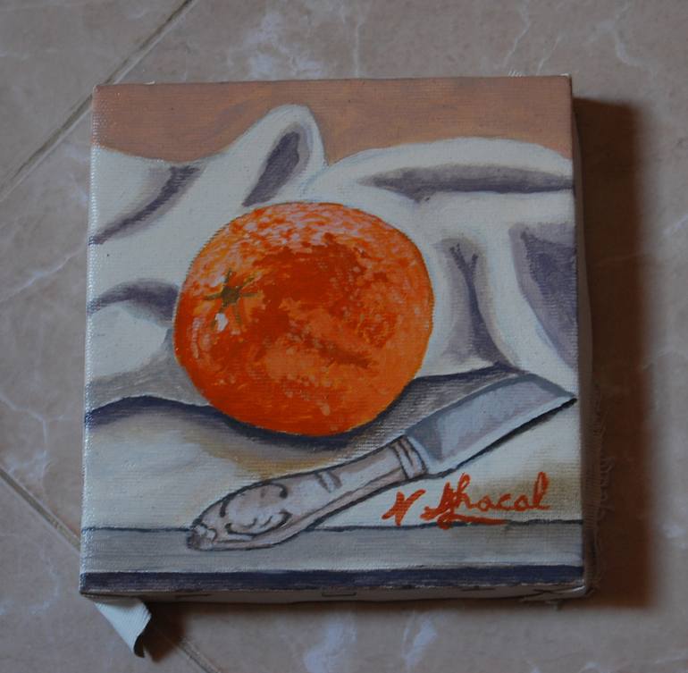 Original Realism Food & Drink Painting by Naoufal Ahocal