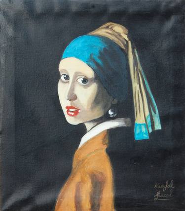 Original Women Paintings by naoufal ahocal