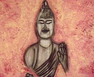 Buddha mixed media thumb