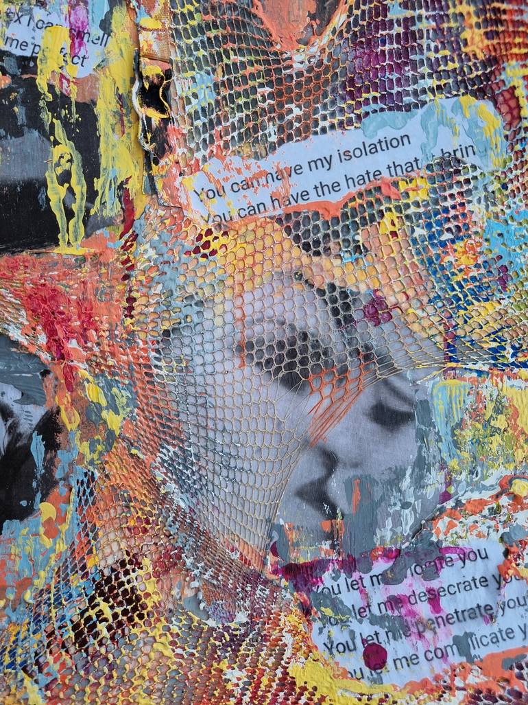 Original Conceptual Erotic Collage by PıNar Soytürk