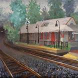 Kensington Train Station by Vince Neradka