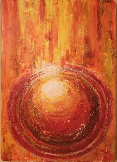 Original Abstract Painting by Rastislava Rostotskaya