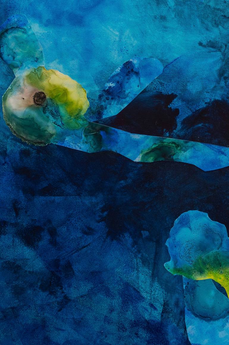 Original Abstract Expressionism Abstract Painting by Kim Hernandez