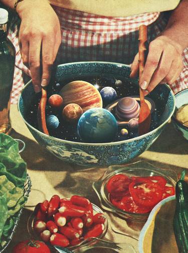 Original Food & Drink Collage by Vertigo Artography