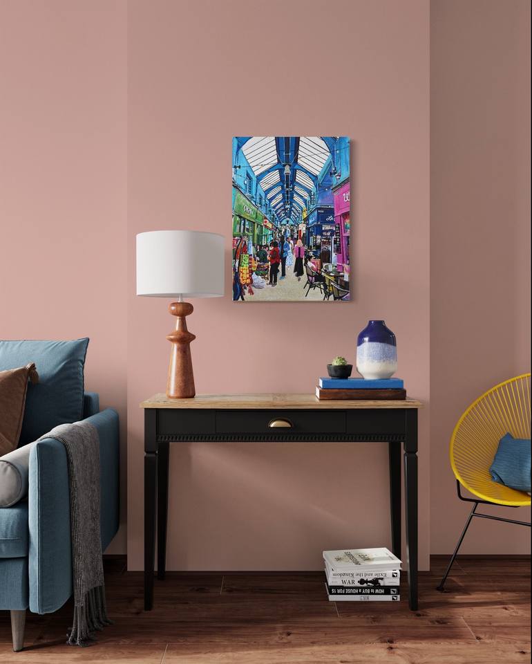 Original Contemporary Cities Painting by Emilia Chubb