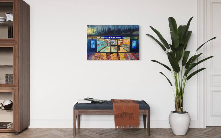 Original Contemporary Architecture Painting by Emilia Chubb