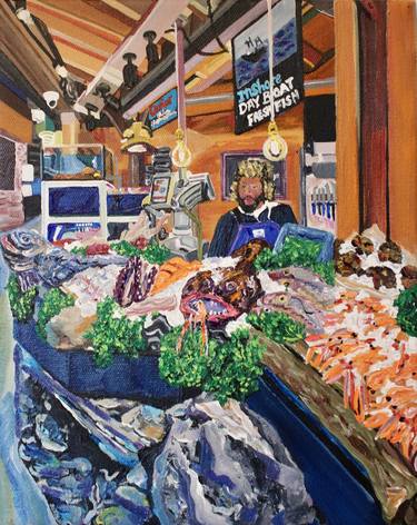 Original Contemporary Food & Drink Paintings by Emilia Chubb