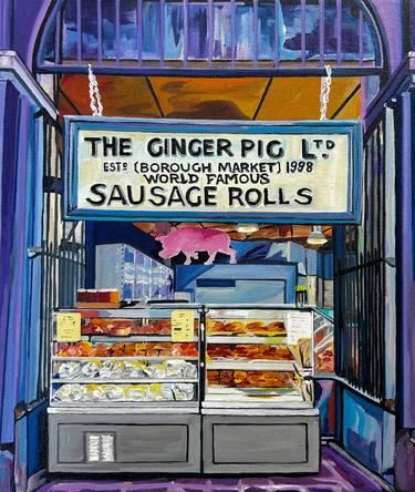 Original Contemporary Food & Drink Paintings by Emilia Chubb