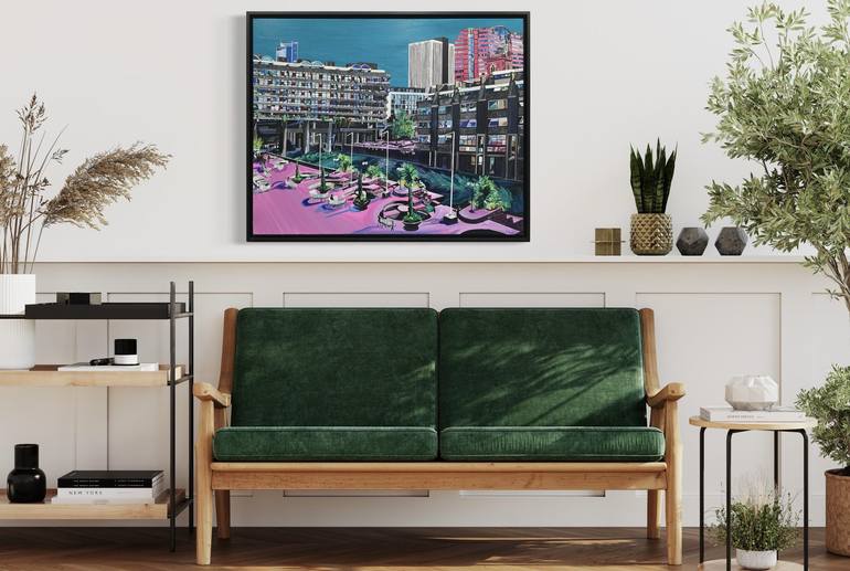 Original Realism Cities Painting by Emilia Chubb