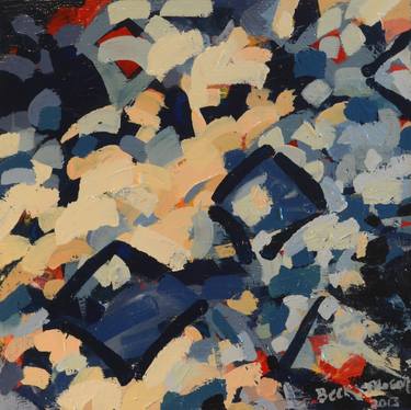 Print of Abstract Expressionism Aerial Paintings by Rebecca Mason