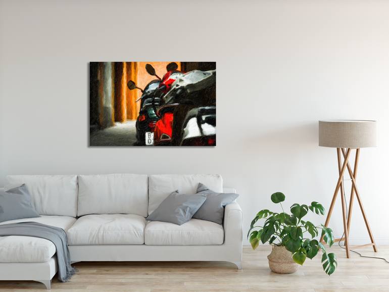 Original Modernism Cities Mixed Media by Greg Anderson