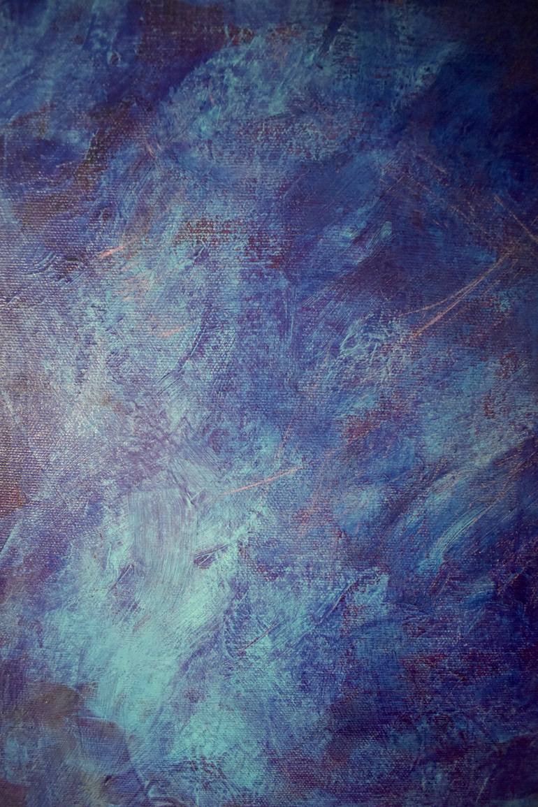 Original Abstract Expressionism Abstract Painting by Wilna Wolf