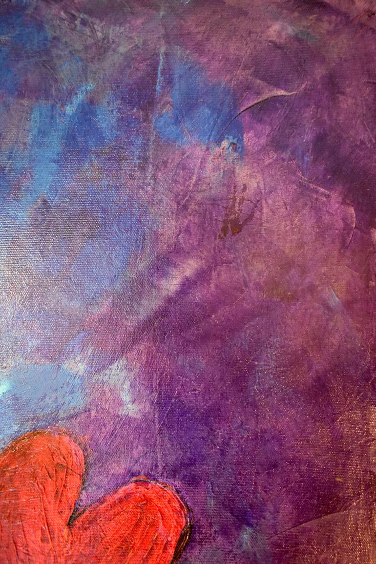 Original Abstract Expressionism Abstract Painting by Wilna Wolf