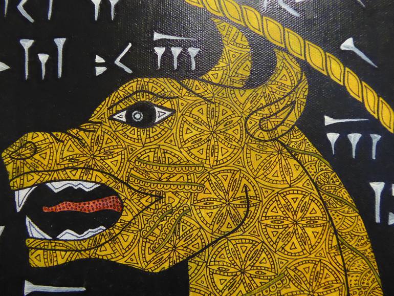 Original Figurative Animal Painting by Sylvain Lefèvre