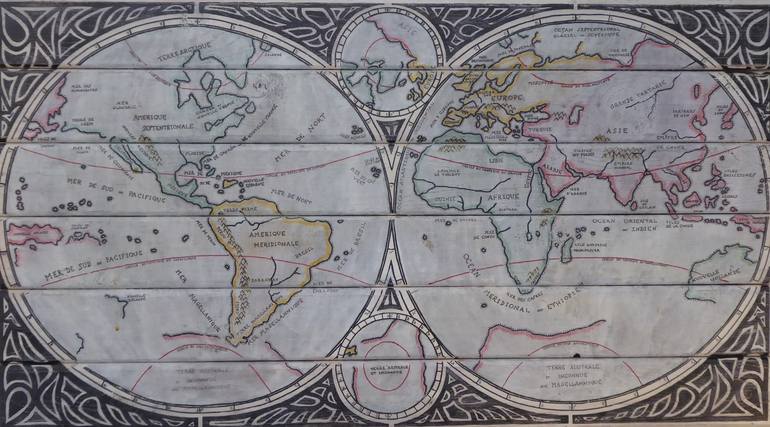 Old Map, XVIII century