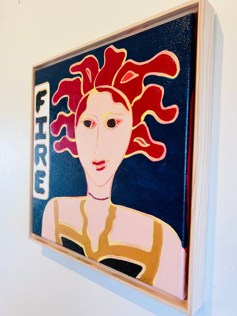 Original Contemporary Women Painting by Kerry Campbell