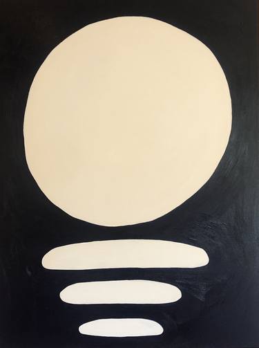 Original Minimalism Abstract Paintings by Kerry Campbell