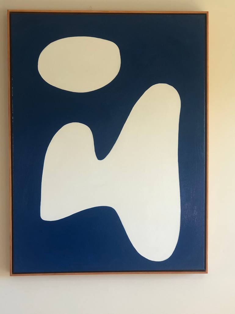Original Minimalism Abstract Painting by Kerry Campbell