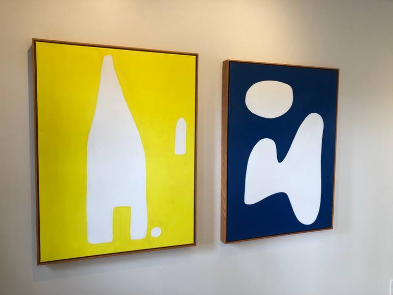 Original Minimalism Abstract Painting by Kerry Campbell