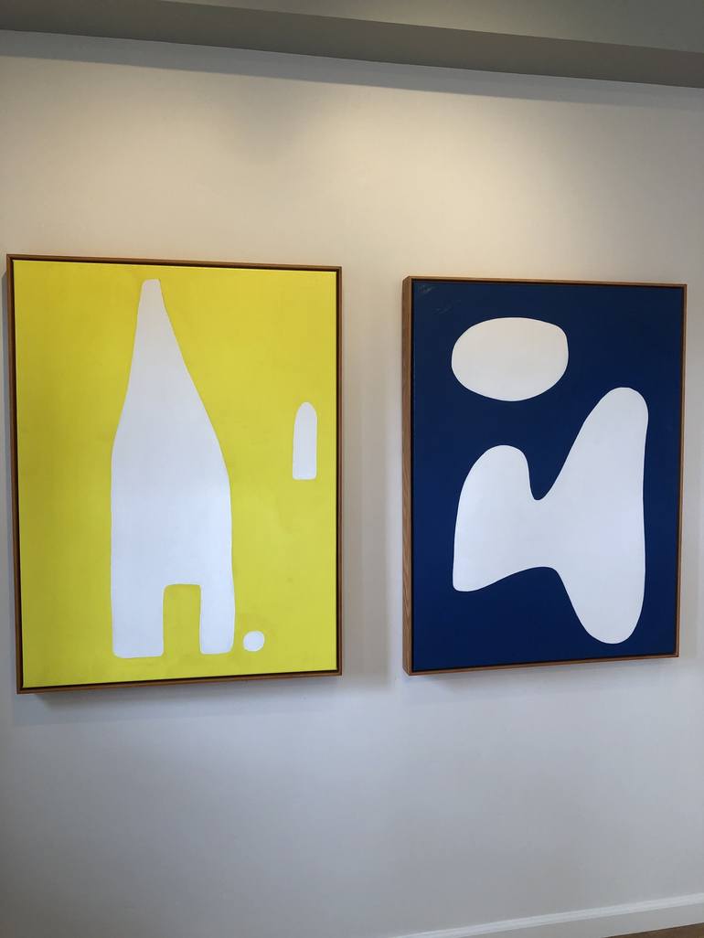 Original Minimalism Abstract Painting by Kerry Campbell