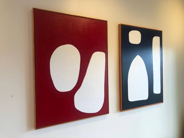Original Minimalism Abstract Painting by Kerry Campbell