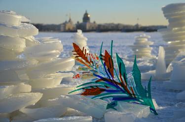 Original Floral Sculpture by Svetlana Romanova