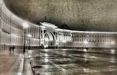 Saint-Petersburg .Winter palace square - Limited Edition of 10 thumb