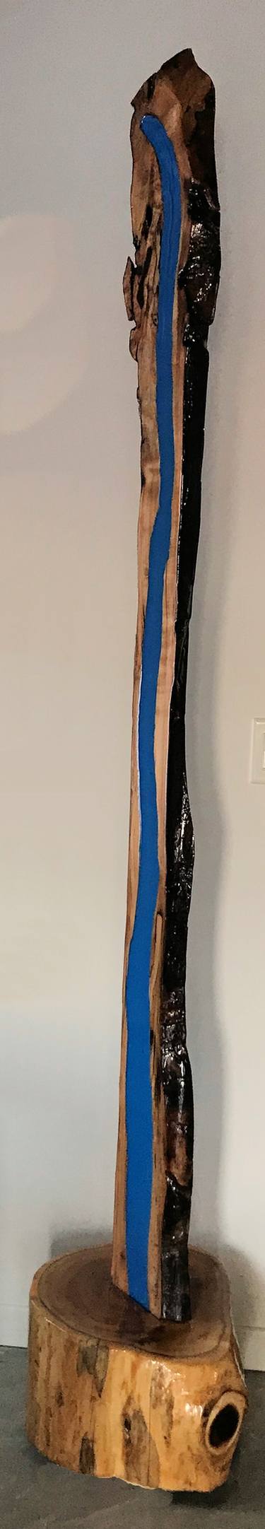 Original Abstract Expressionism Abstract Sculpture by Lawrence Sherman
