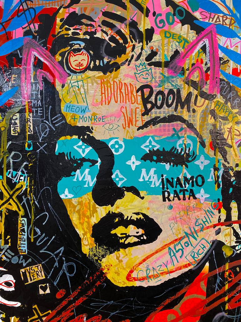 Original Contemporary Pop Culture/Celebrity Painting by Tadas Sokolovas