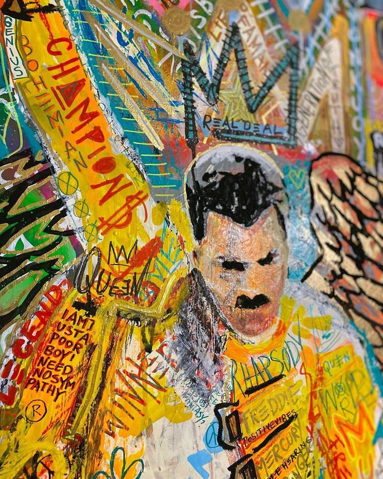Original Conceptual Pop Culture/Celebrity Painting by Tadas Sokolovas