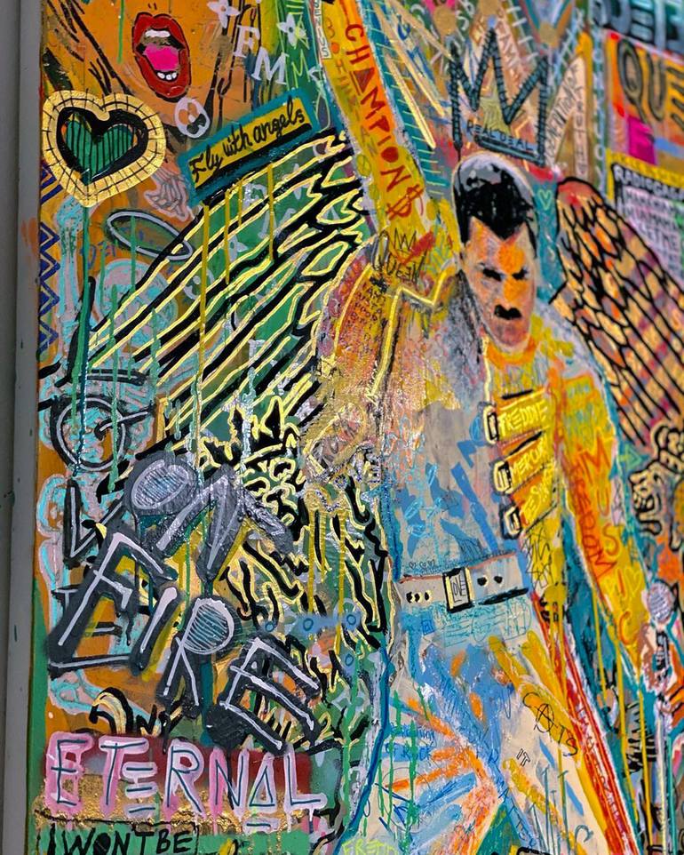 Original Conceptual Pop Culture/Celebrity Painting by Tadas Sokolovas