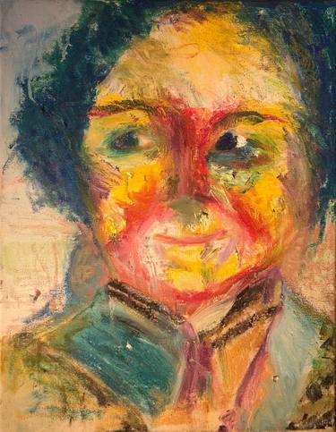 Original Expressionism Portrait Paintings by Fran Lea