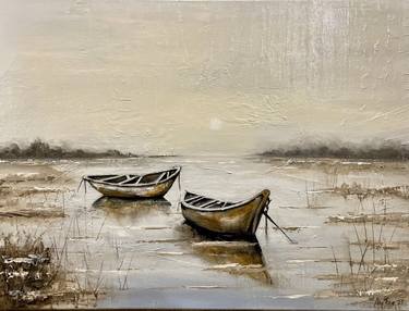 Original Contemporary Seascape Paintings by Ally Toye