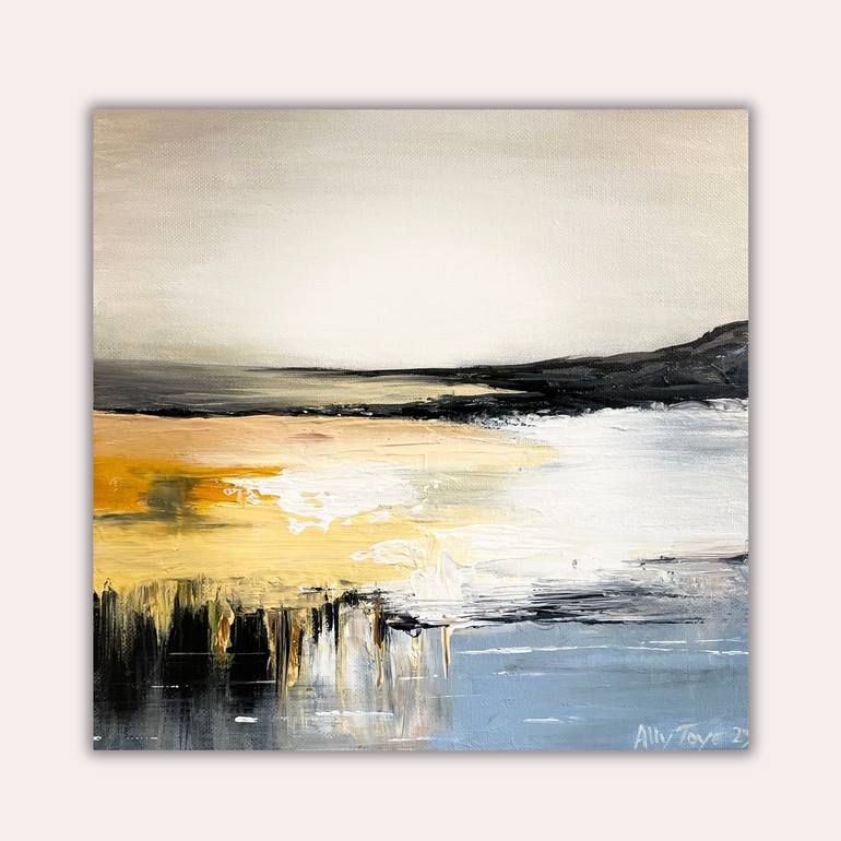 Original Abstract Landscape Painting by Ally Toye