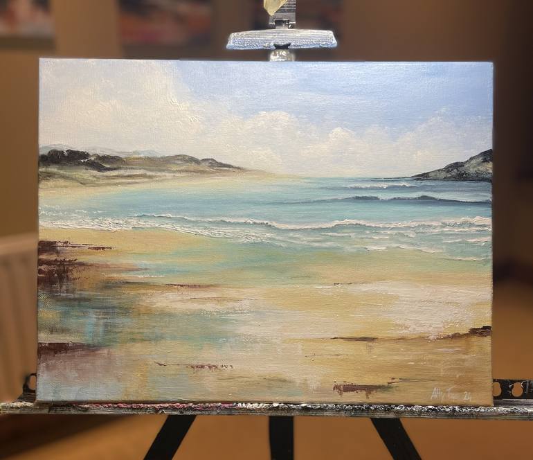 Original Seascape Painting by Ally Toye