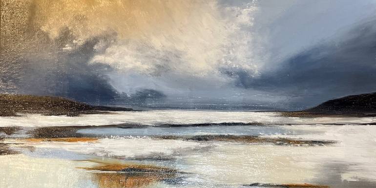 Original Contemporary Seascape Painting by Ally Toye