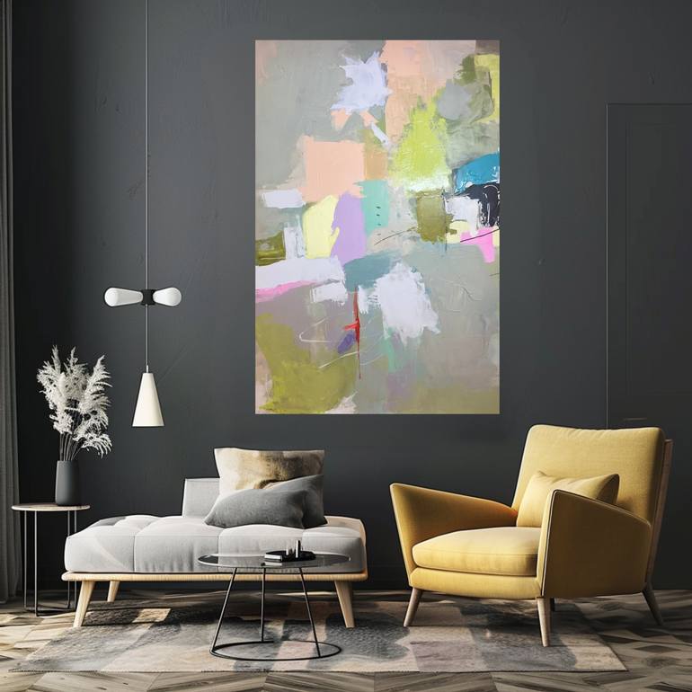 Original Abstract Painting by Ally Toye