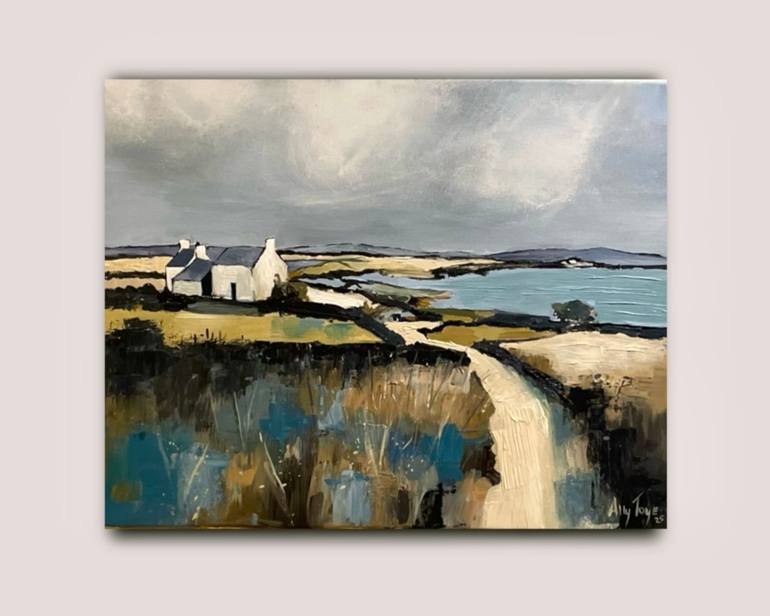Original Impressionism Landscape Painting by Ally Toye