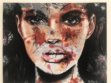 Print of Modern Portrait Paintings by Ally Toye