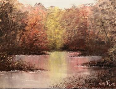 Print of Impressionism Landscape Paintings by Ally Toye