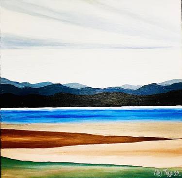 Seascape - Abstract landscape Painting thumb