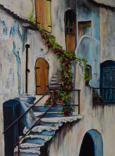 Print of Art Deco Places Paintings by Gila Churba