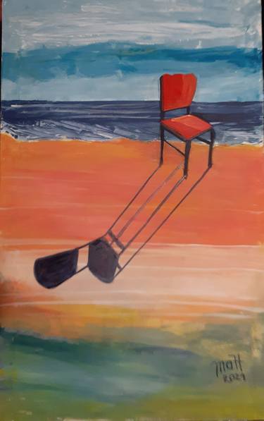 Original Modern Beach Paintings by Mache - Alejandra Hernandez