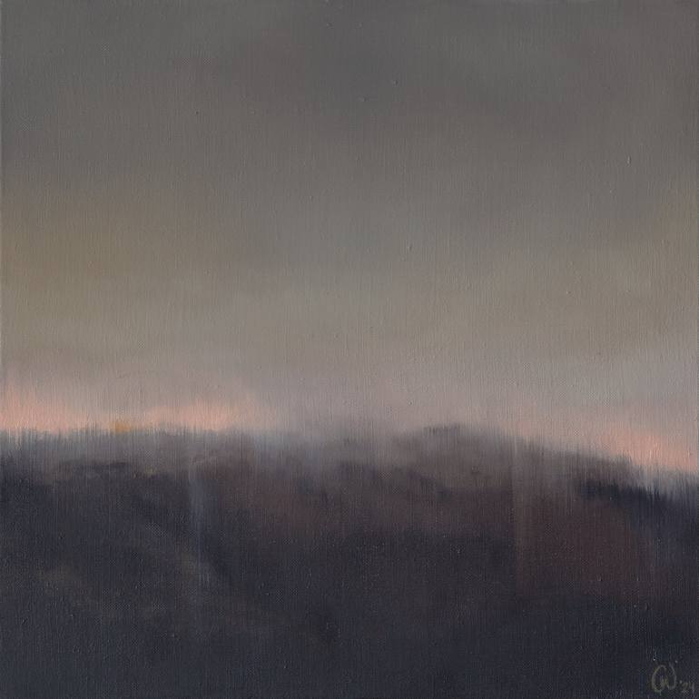 Original Abstract Landscape Paintings by Constanze Waeger