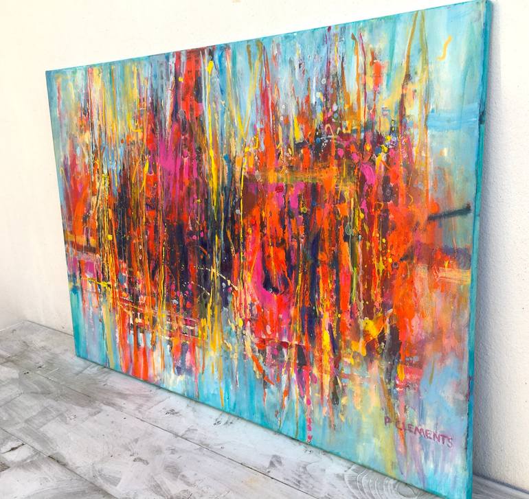Original Abstract Painting by Patricia Clements